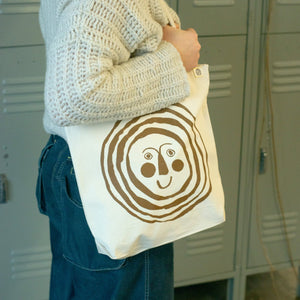 Egg Press Moon Tote Bag