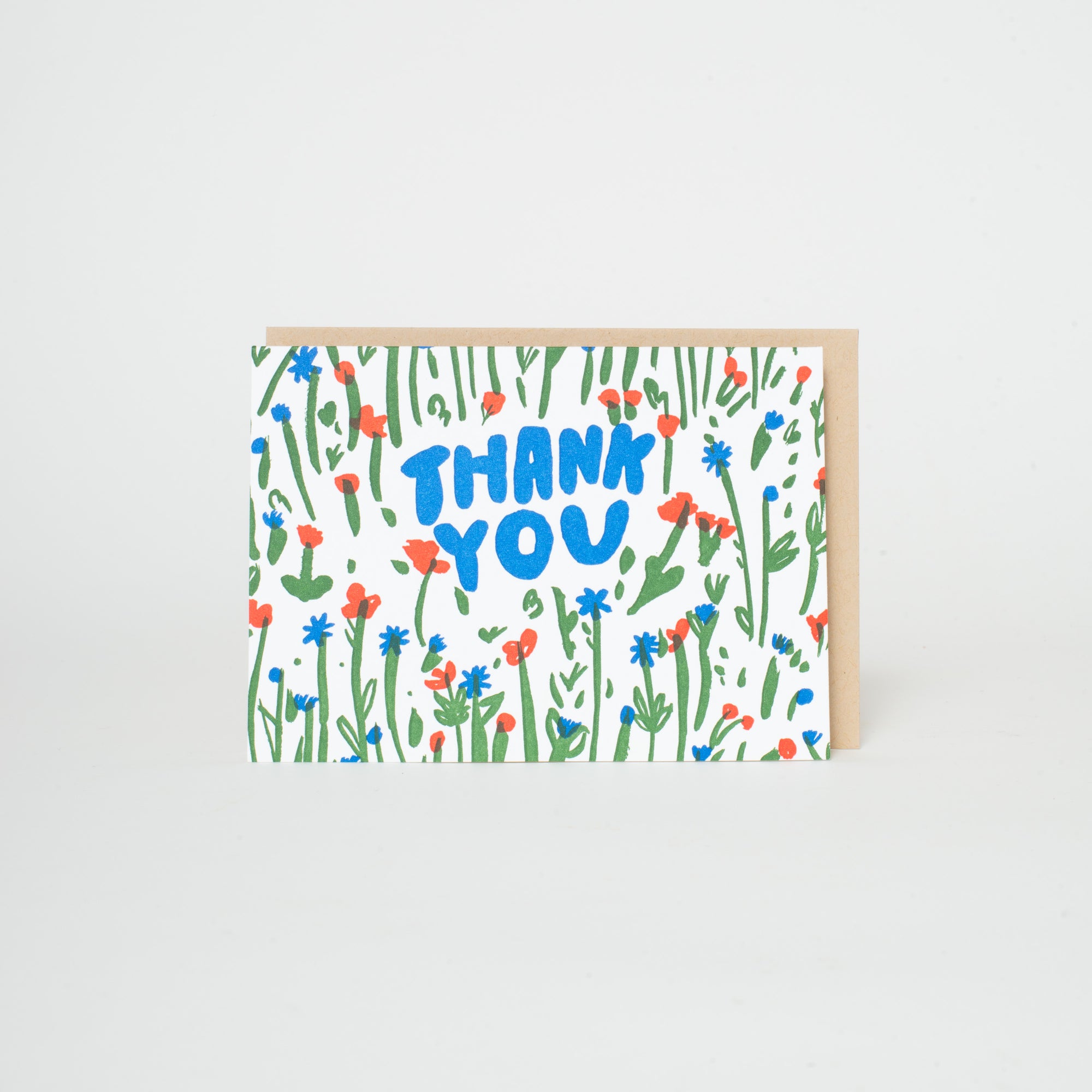 meadow thank you card