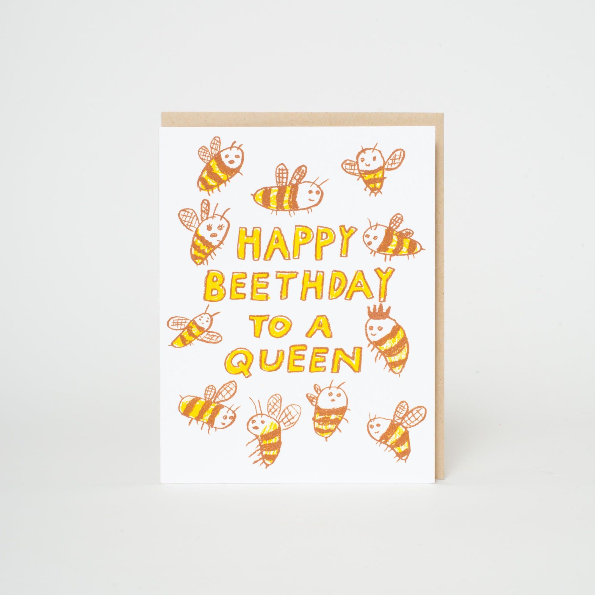 birthday bee pun card