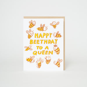 birthday bee pun card