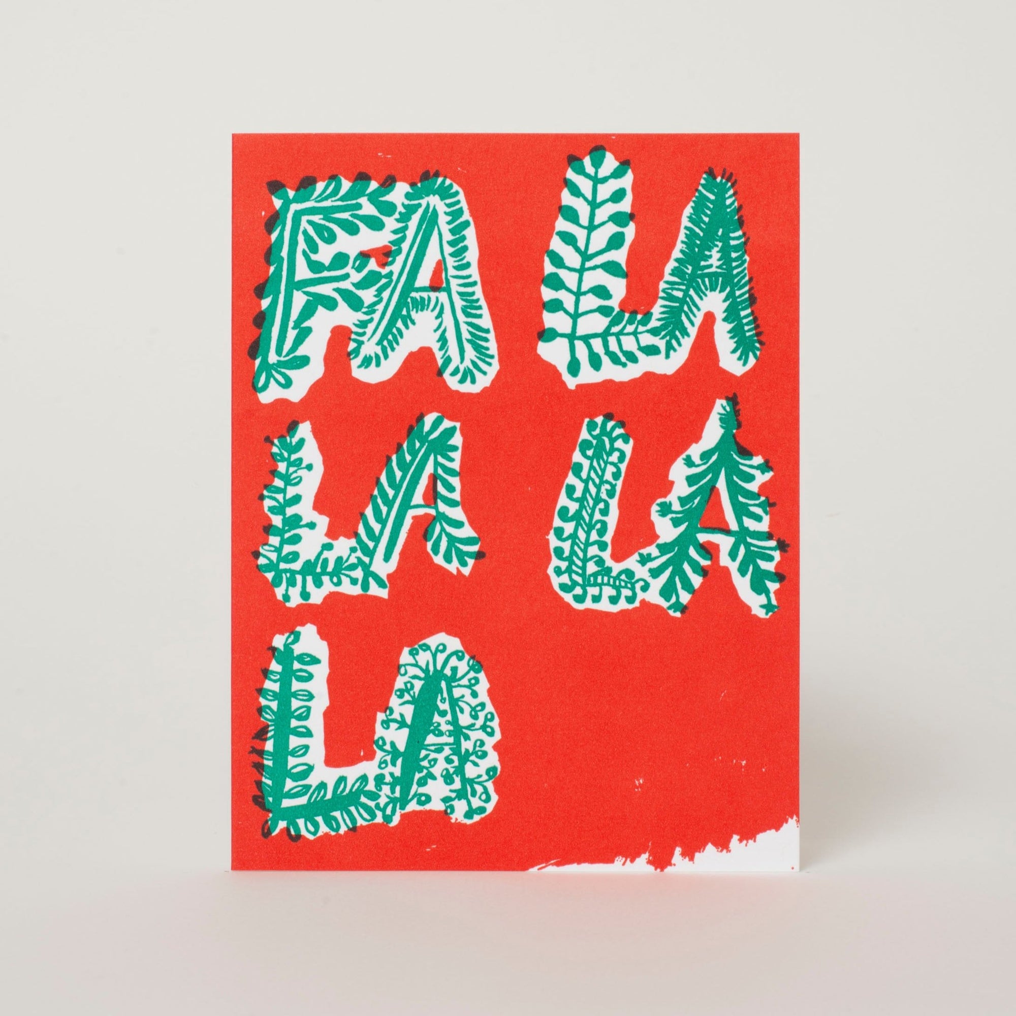 Falalalala Holiday Card