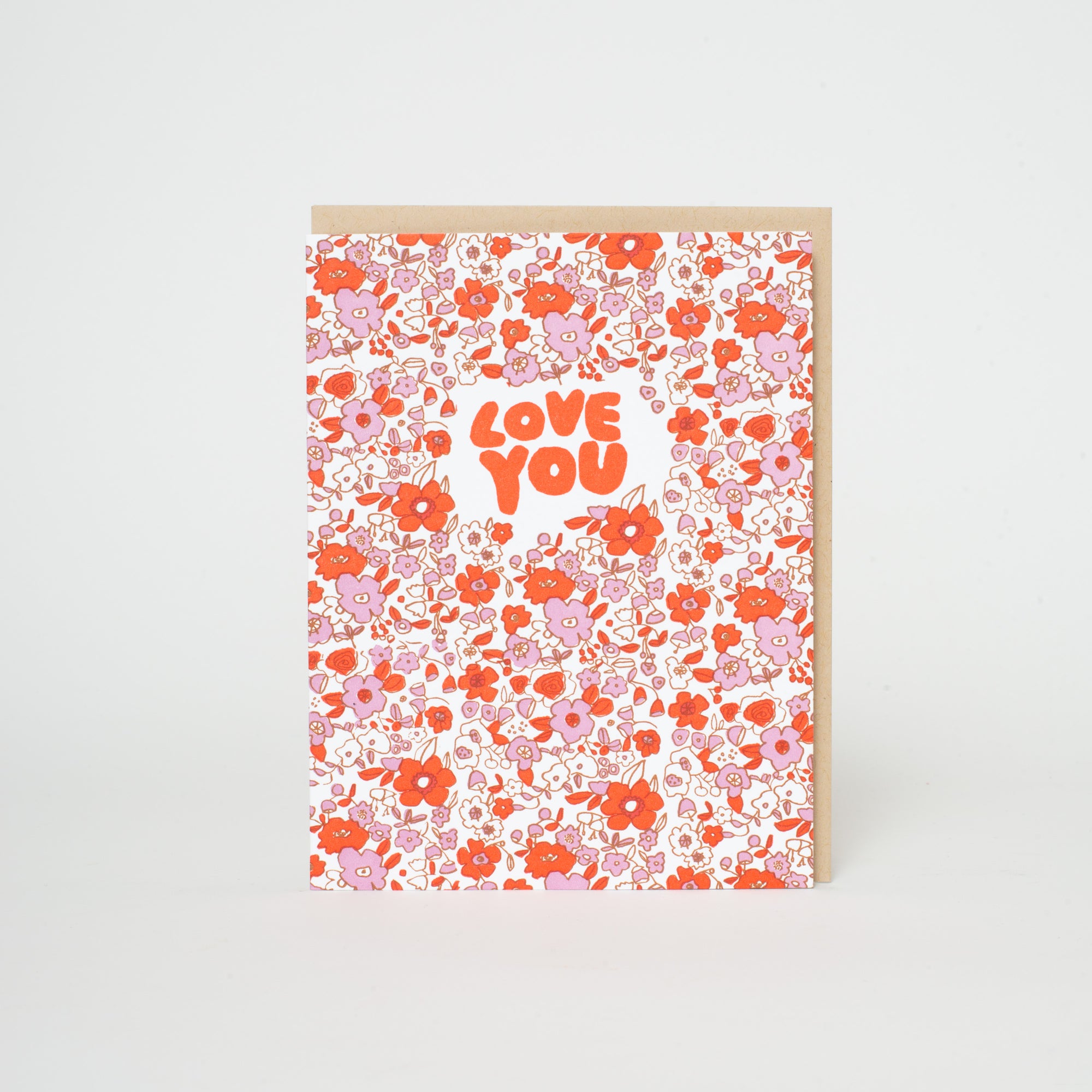 calico love you card