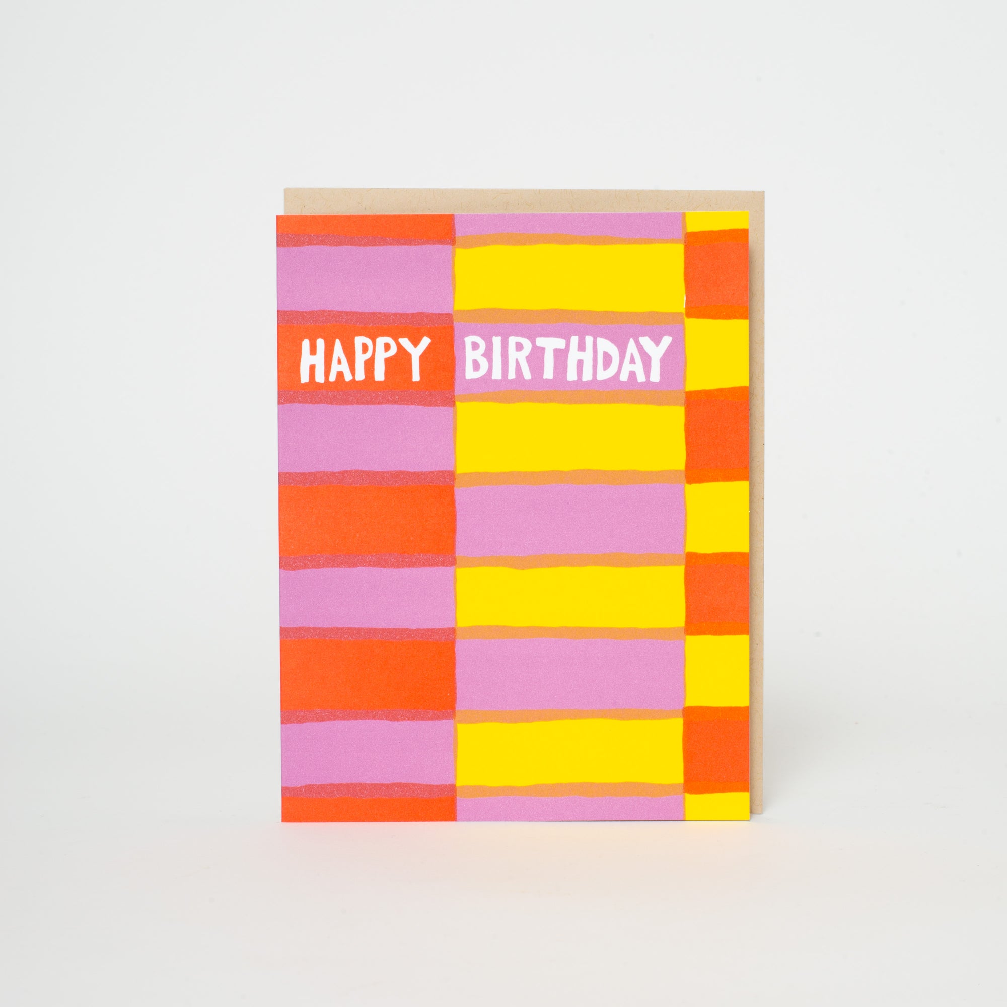 fruit stripe happy birthday card