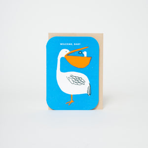 pelican baby congrats card