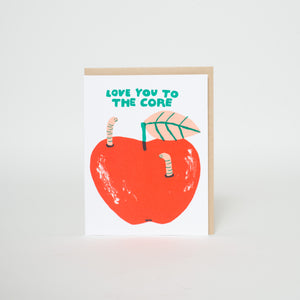 to the core apple love card