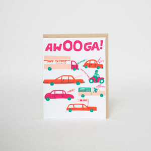 awooga cars funny love card