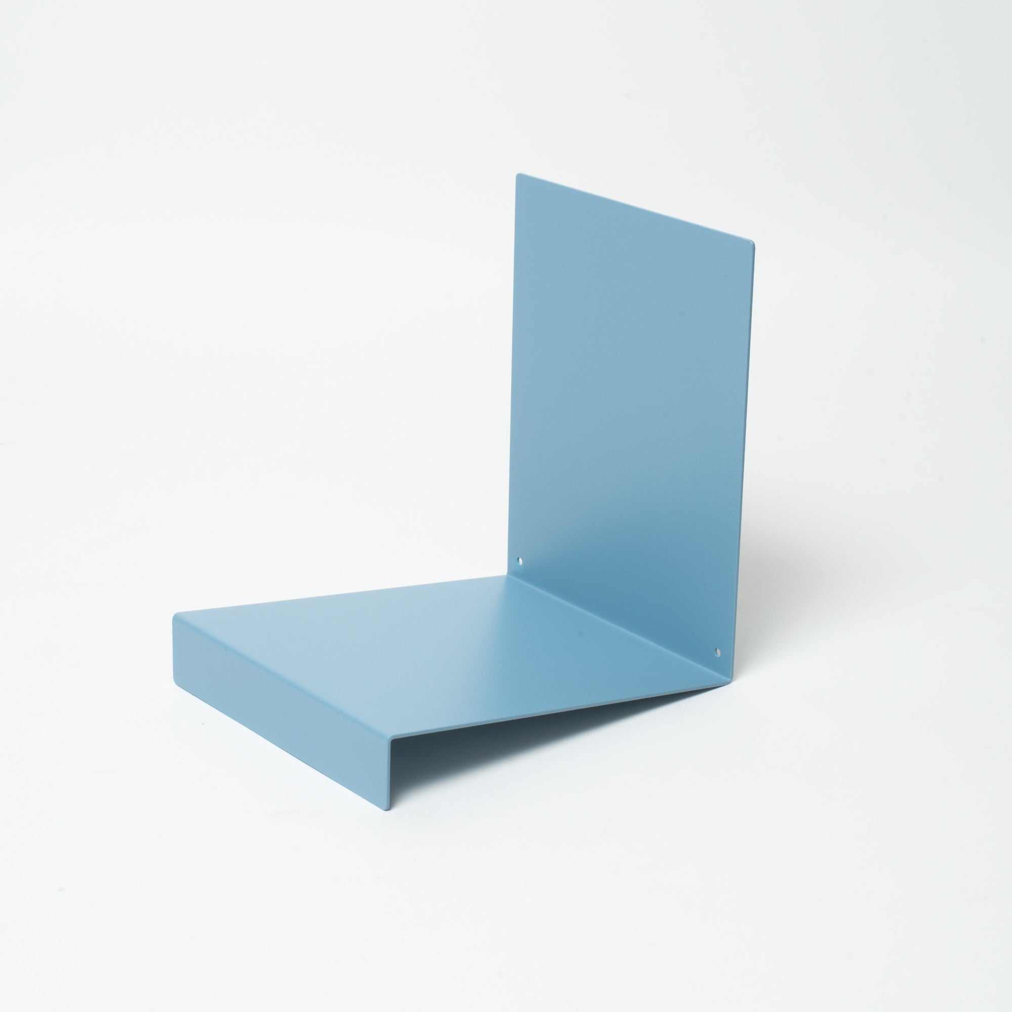 Steel Book Display Stand, Light Blue