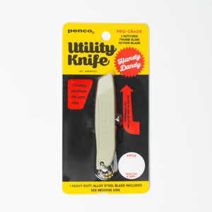 Mini Utility Knife Keychain, Ivory