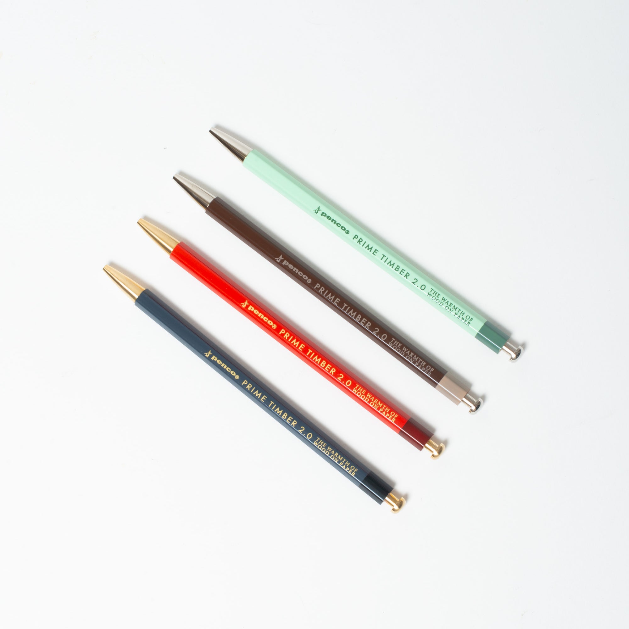 Prime Timber Mechanical Pencil, 2mm, Mint