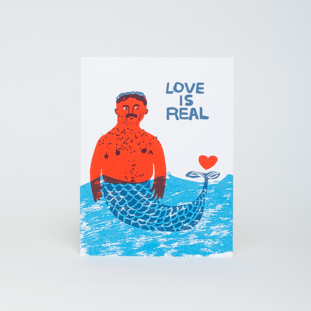 Love Is Real Valentine Card